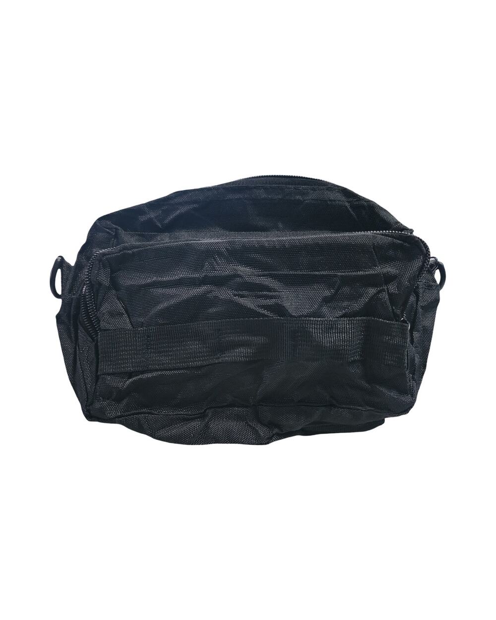 NWT SCUARI 3in1 Black Nylon Convertible Motorcycle Bike Handlebar Bag Sling Pack
